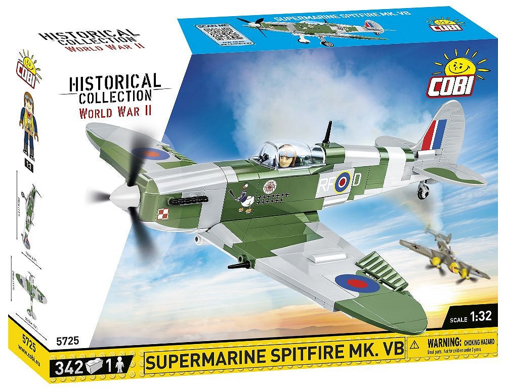 5725 COBI Historical Collection - World War II - Supermarine Spitfire Mk.VB