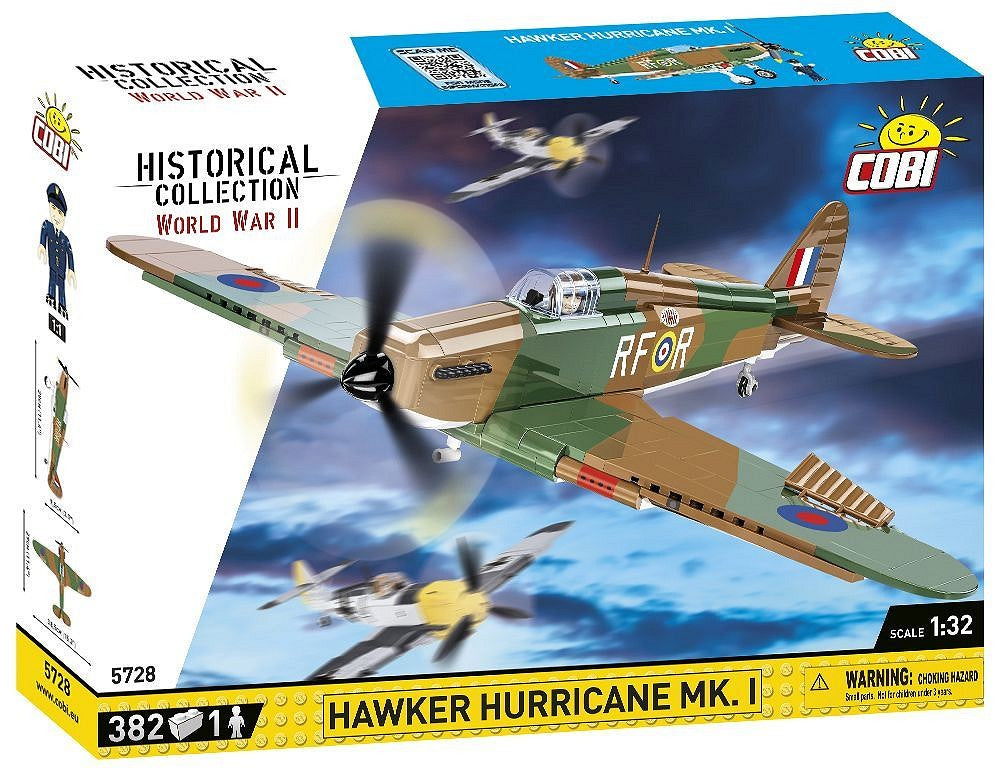 5728 COBI Historical Collection - World War II - Hawker Hurricane Mk.I