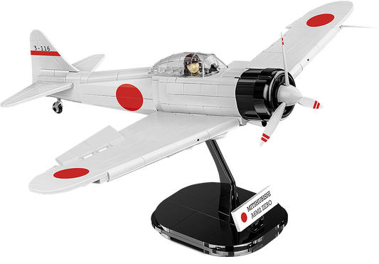 5729 COBI Historical Collection - World War II - Mitsubishi A6M2 "Zero-Sen"