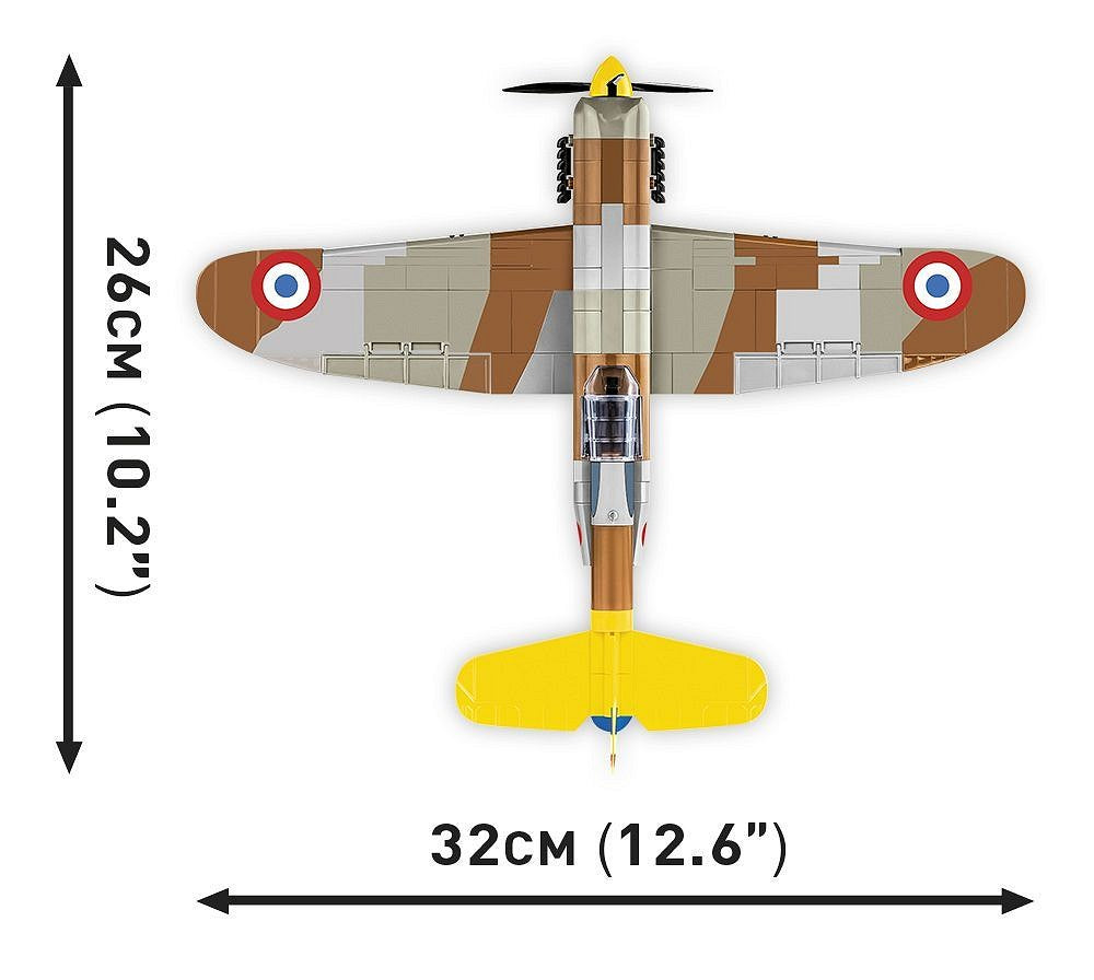 5734 COBI Historical Collection - World War II - Dewoitine D.520