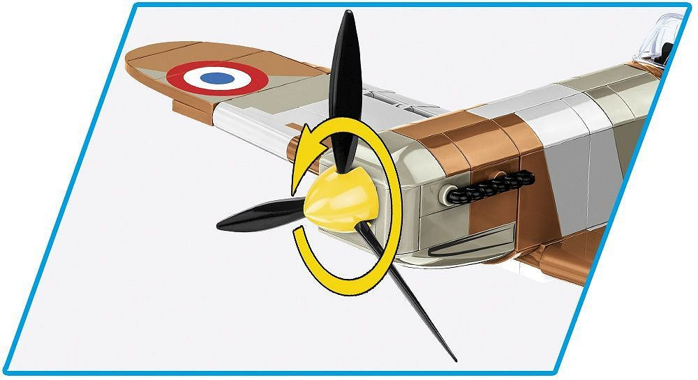 5734 COBI Historical Collection - World War II - Dewoitine D.520