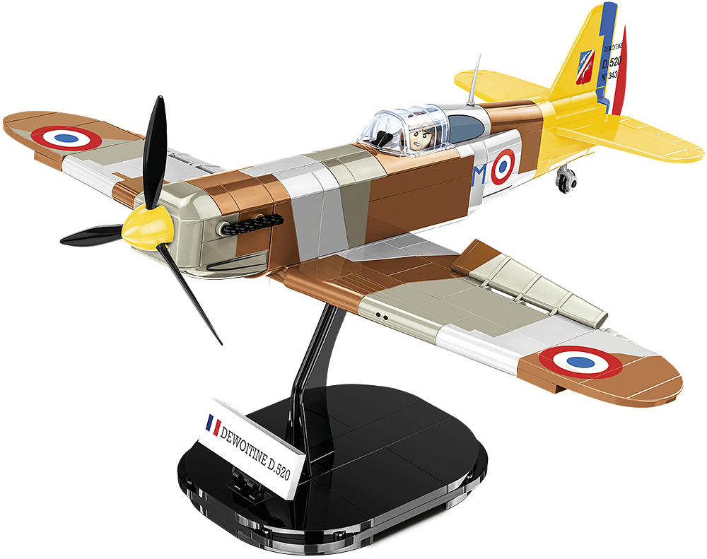 5734 COBI Historical Collection - World War II - Dewoitine D.520