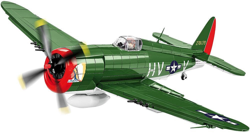 5736 COBI Historical Collection - World War II - P-47 Thunderbolt & Tank Trailer - Edizione Executive