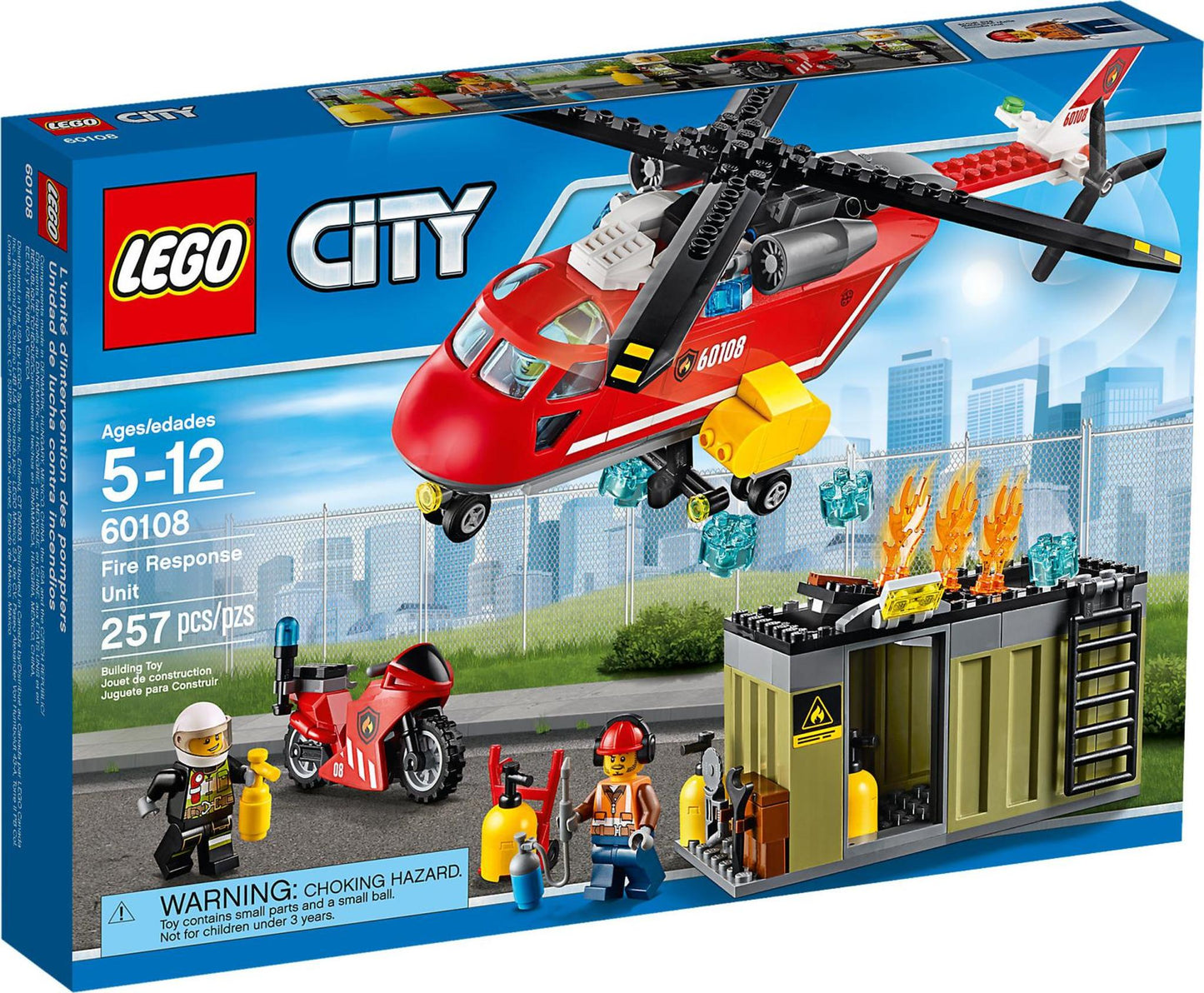 60108 LEGO City - Unità di Risposta Antincendio