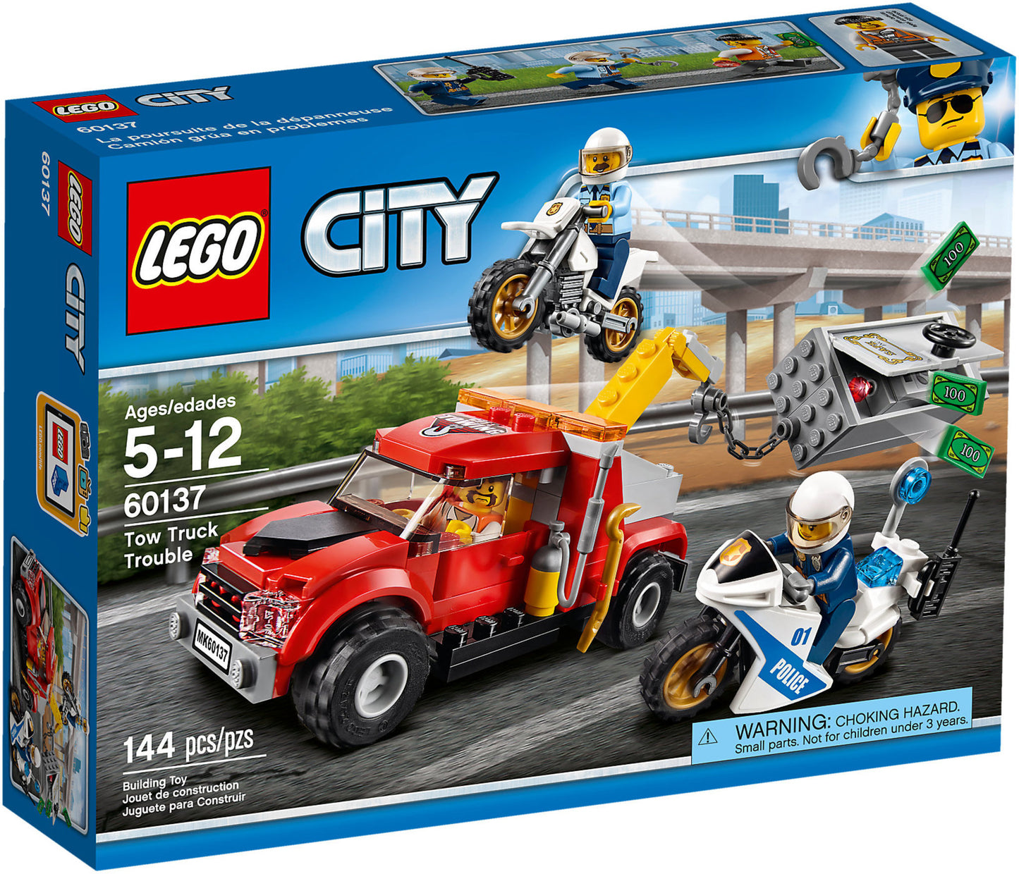 60137 LEGO City - Autogrù In Panne
