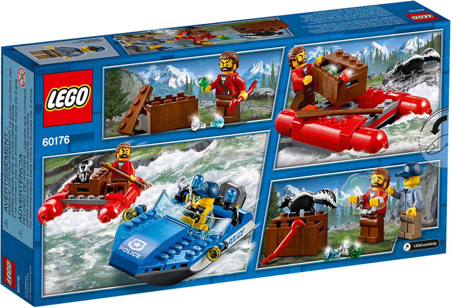 60176 LEGO City - Fuga Sul Fiume