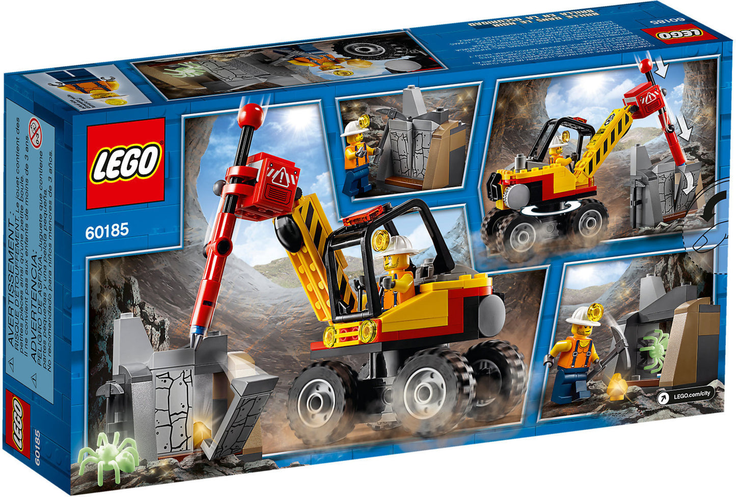 60185 LEGO City - Spaccaroccia Da Miniera