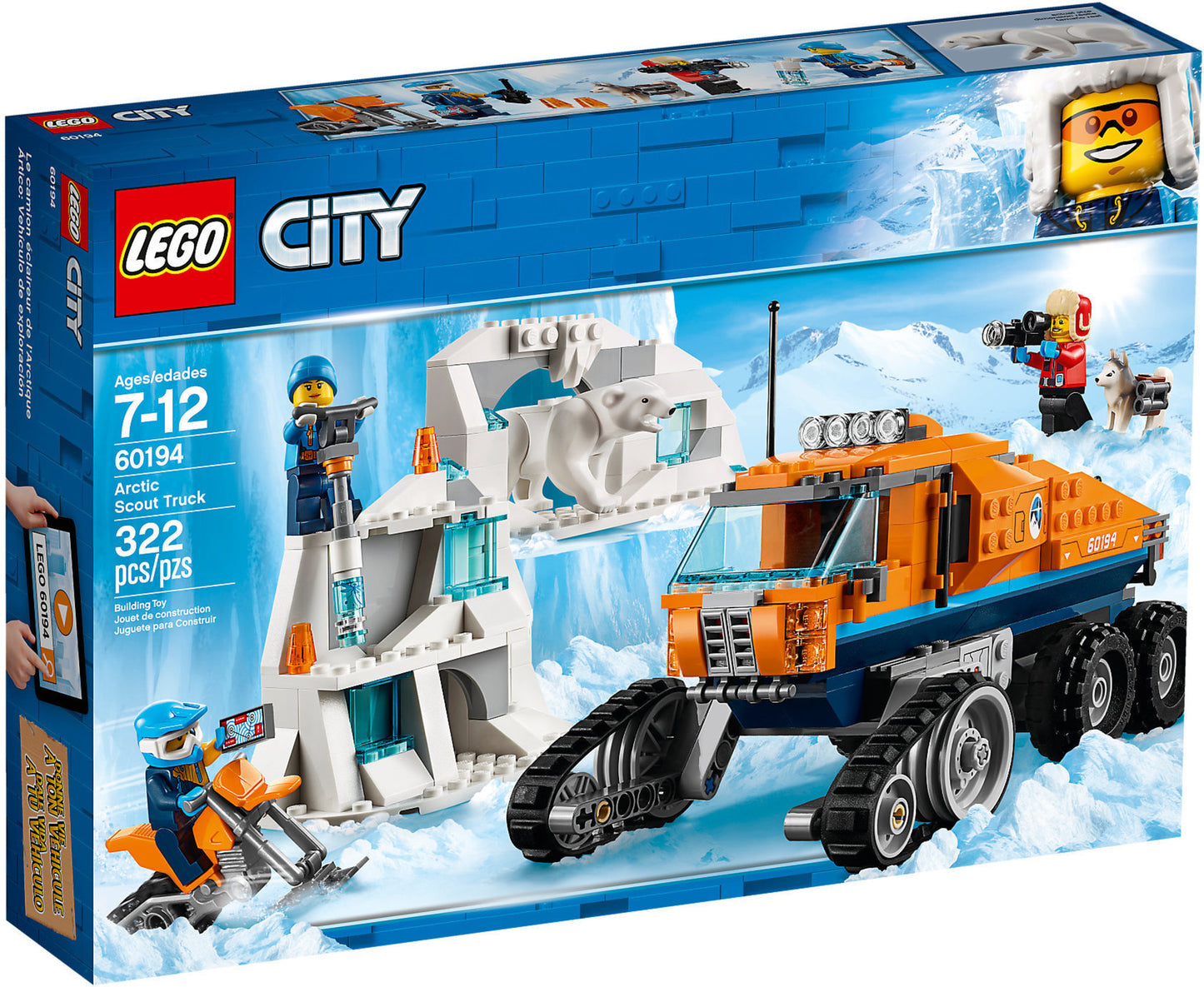 60194 LEGO City - Gatto Delle Nevi Artico
