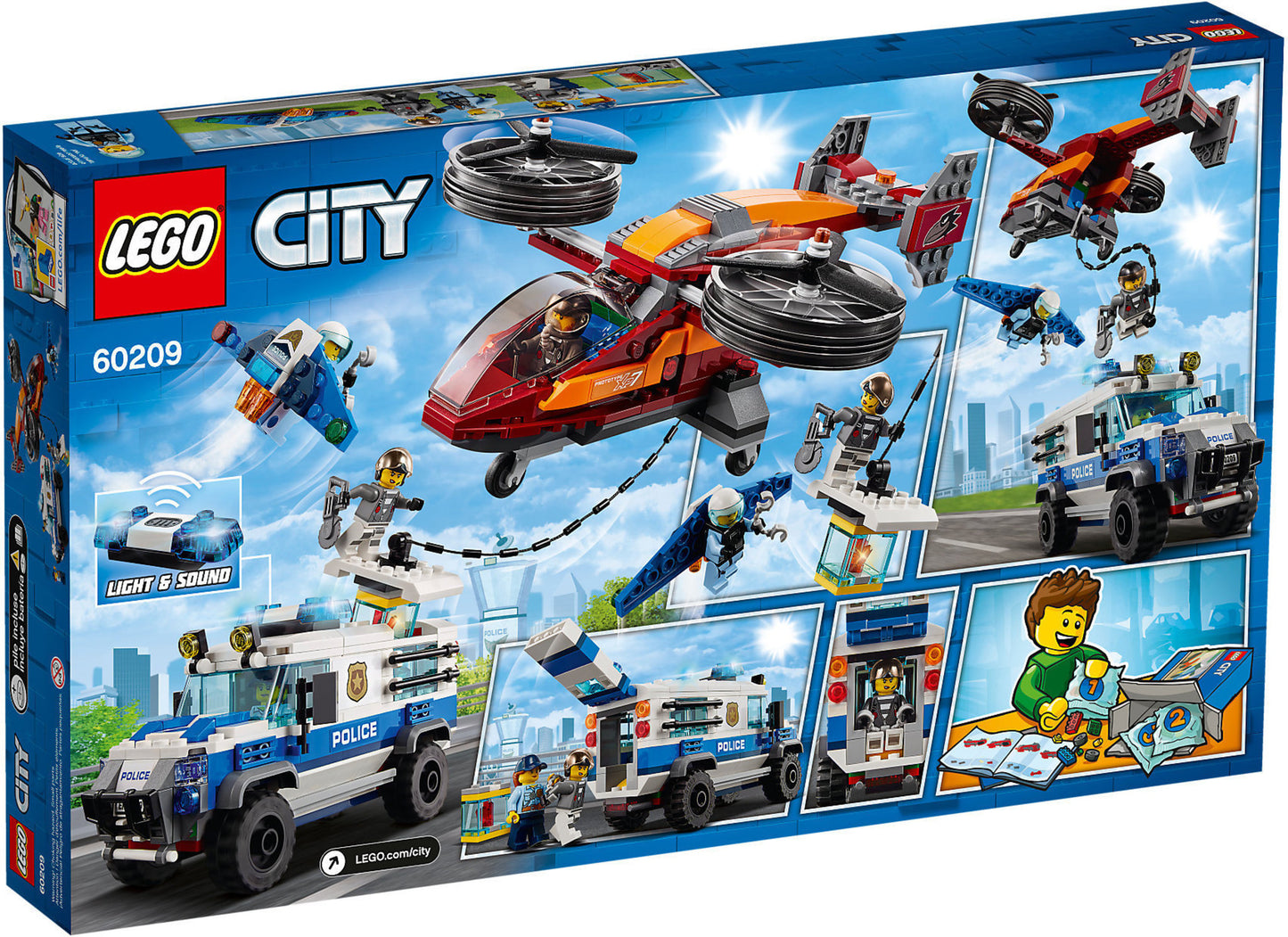 60209 LEGO City - Polizia Aerea: Furto Di Diamanti