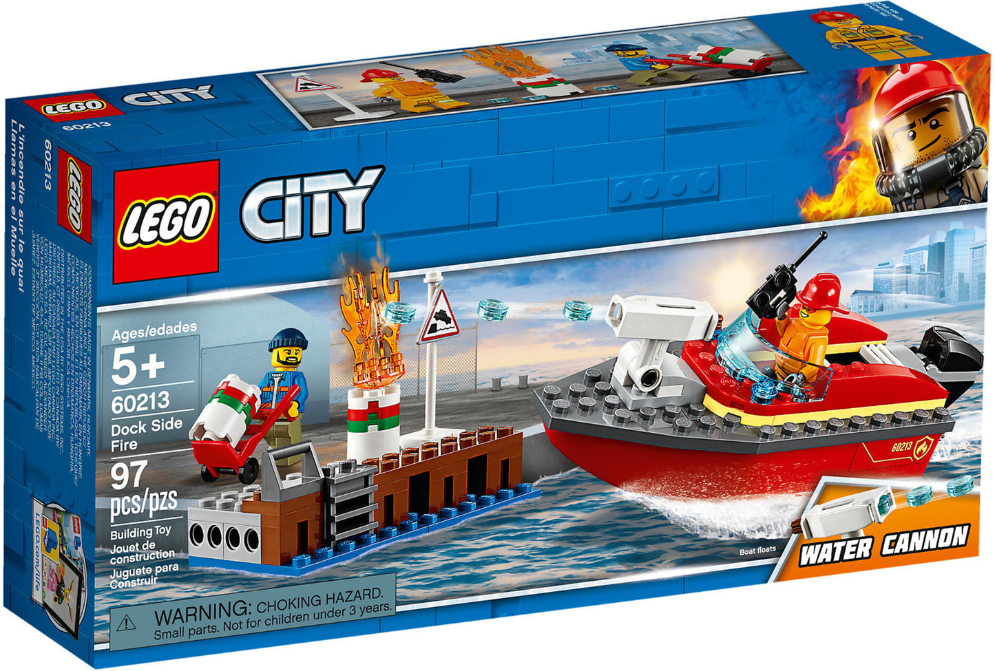 60213 LEGO City - Incendio Al Porto
