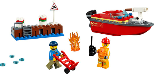 60213 LEGO City - Incendio Al Porto