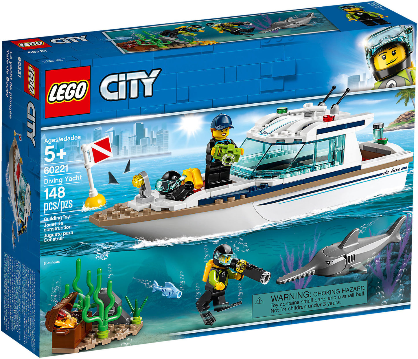 60221 LEGO City - Yacht Per Immersioni