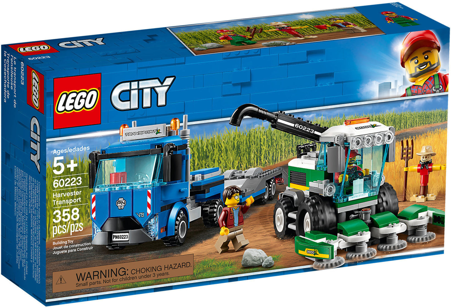 60223 LEGO City - Trasportatore Di Mietitrebbia