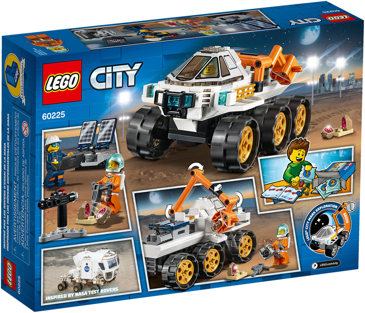 60225 LEGO City - Prova Di Guida Del Rover
