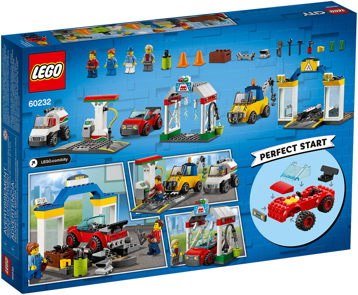 60232 LEGO City - Stazione di Servizio e Officina