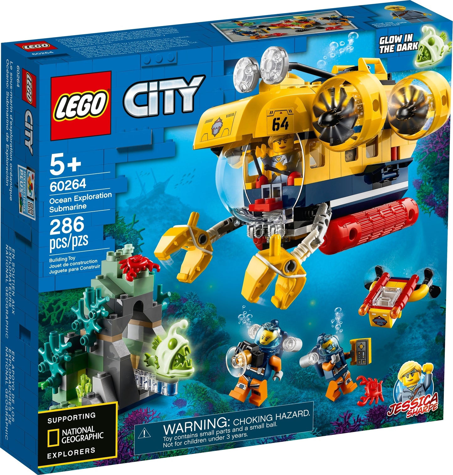 60264 LEGO City - Sottomarino Da Esplorazione Oceanica