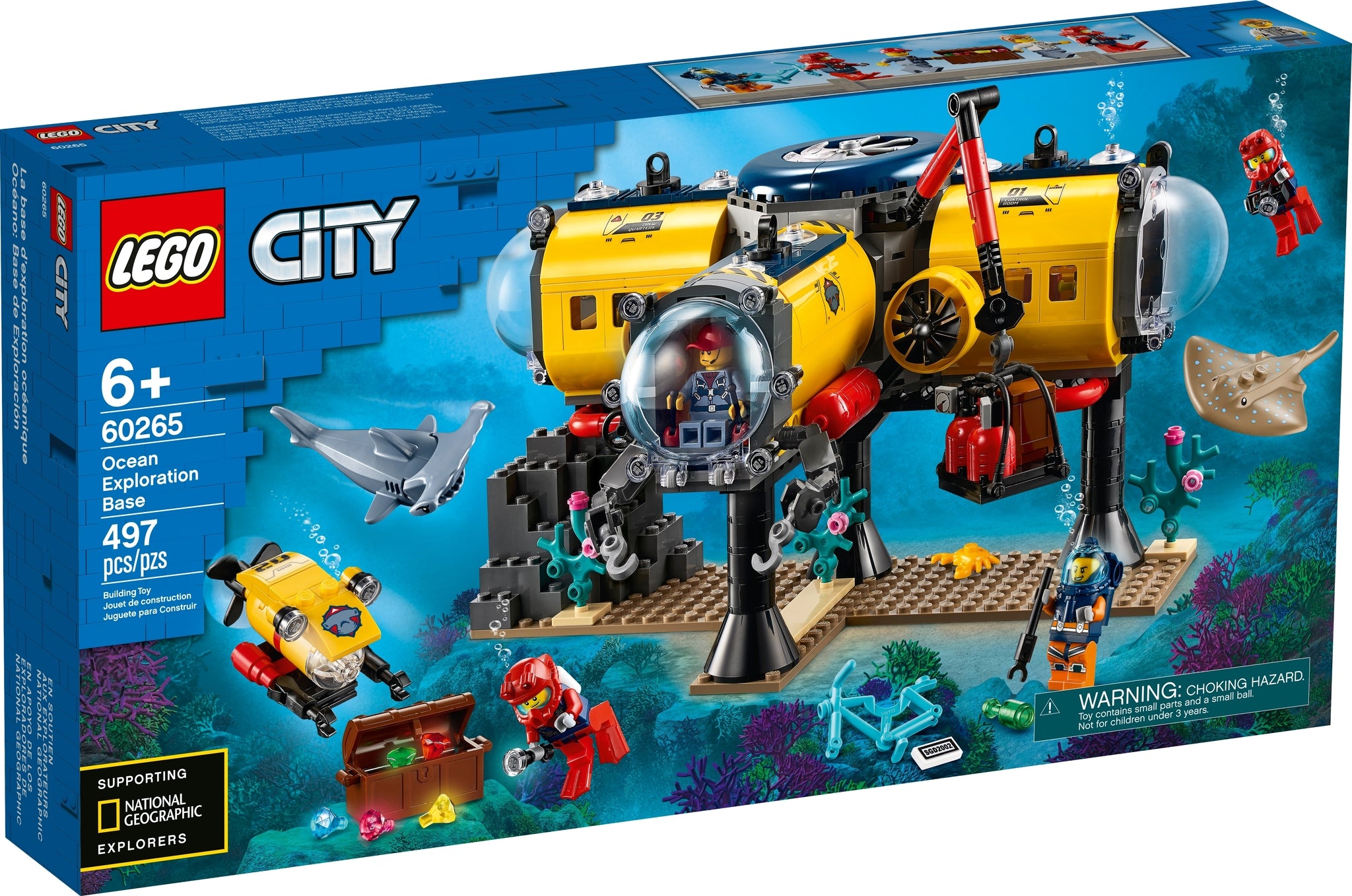 60265 LEGO City - Base per Esplorazioni Oceaniche – sgorbatipiacenza