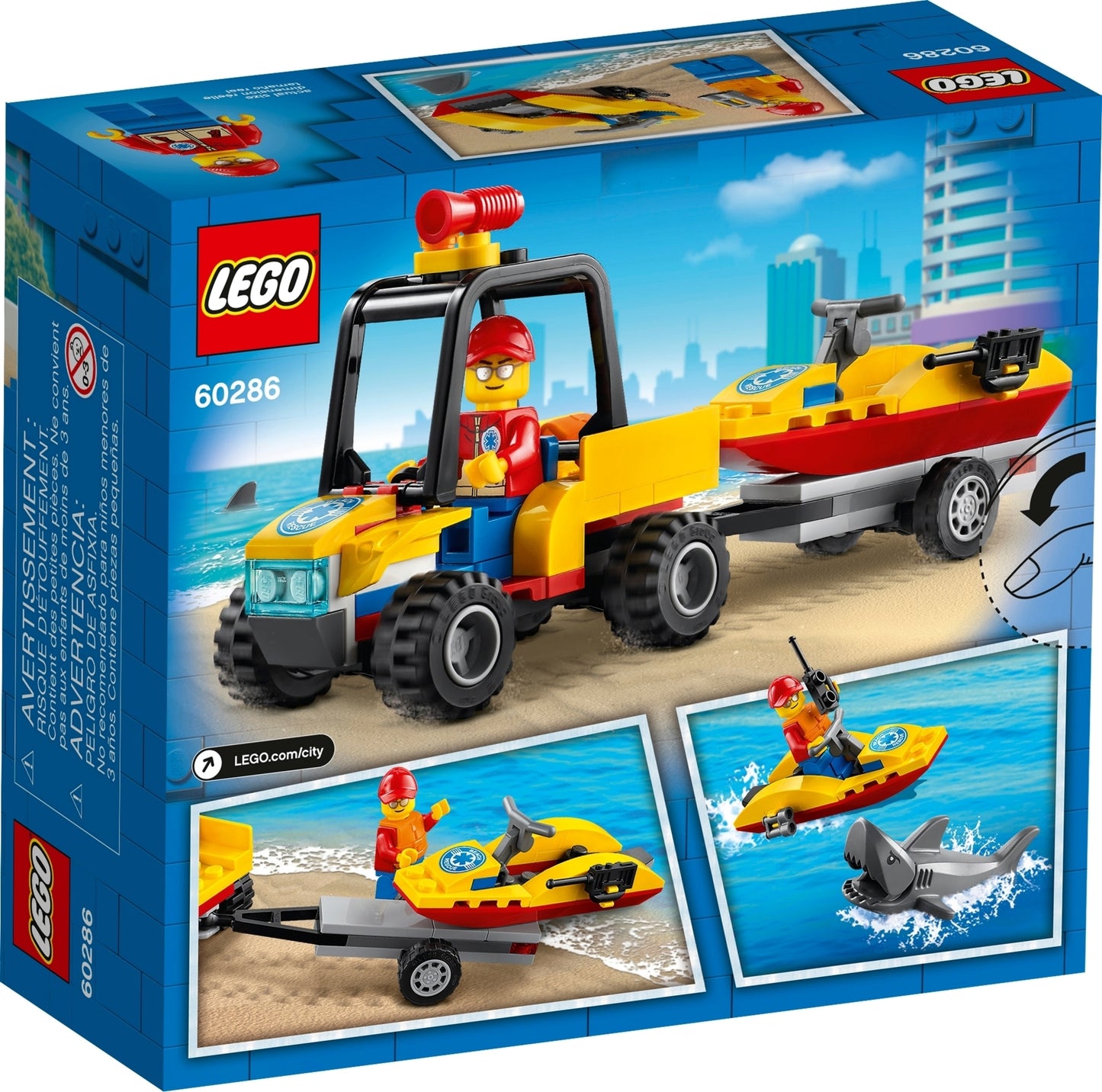 60286 LEGO City - Atv di Soccorso Balneare