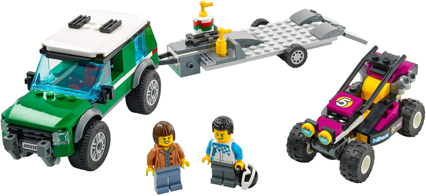 60288 LEGO City - Trasportatore di Buggy da Corsa