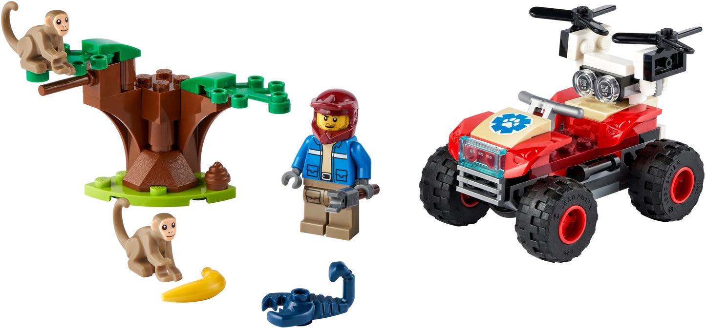 60300 LEGO City - Atv di Soccorso Animale