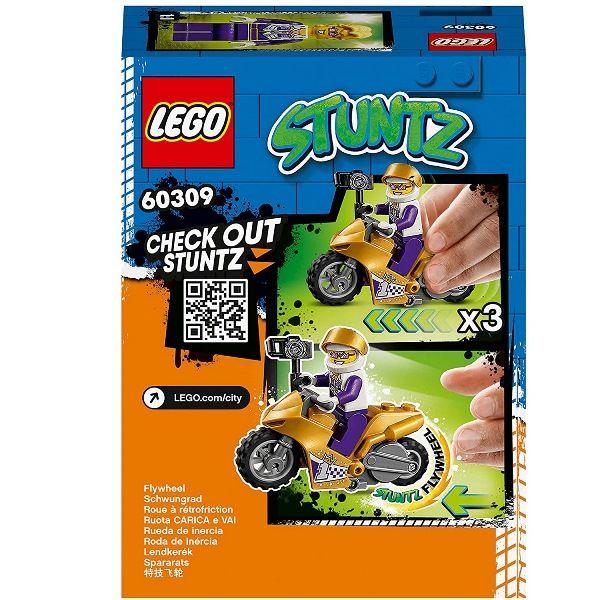 60309 LEGO City Stunt Bike dei selfie