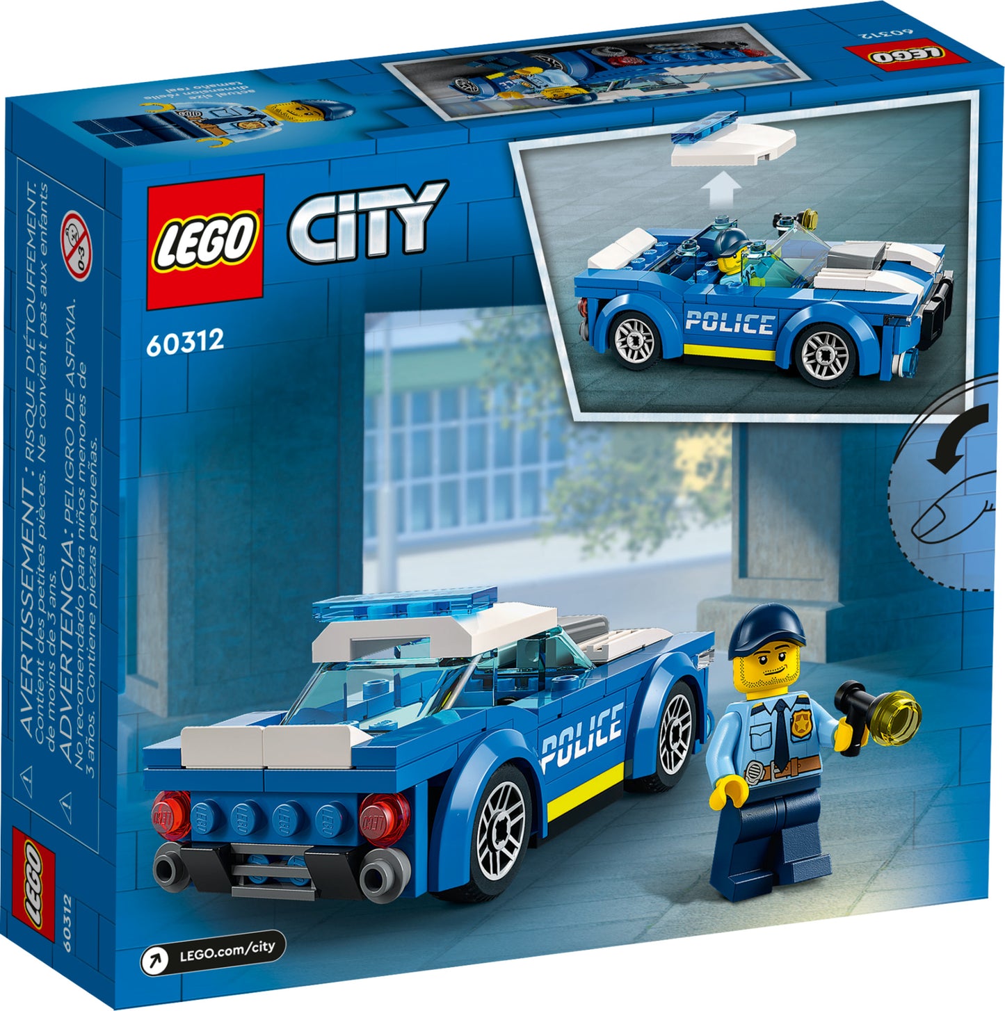 60312 LEGO City - Auto della Polizia