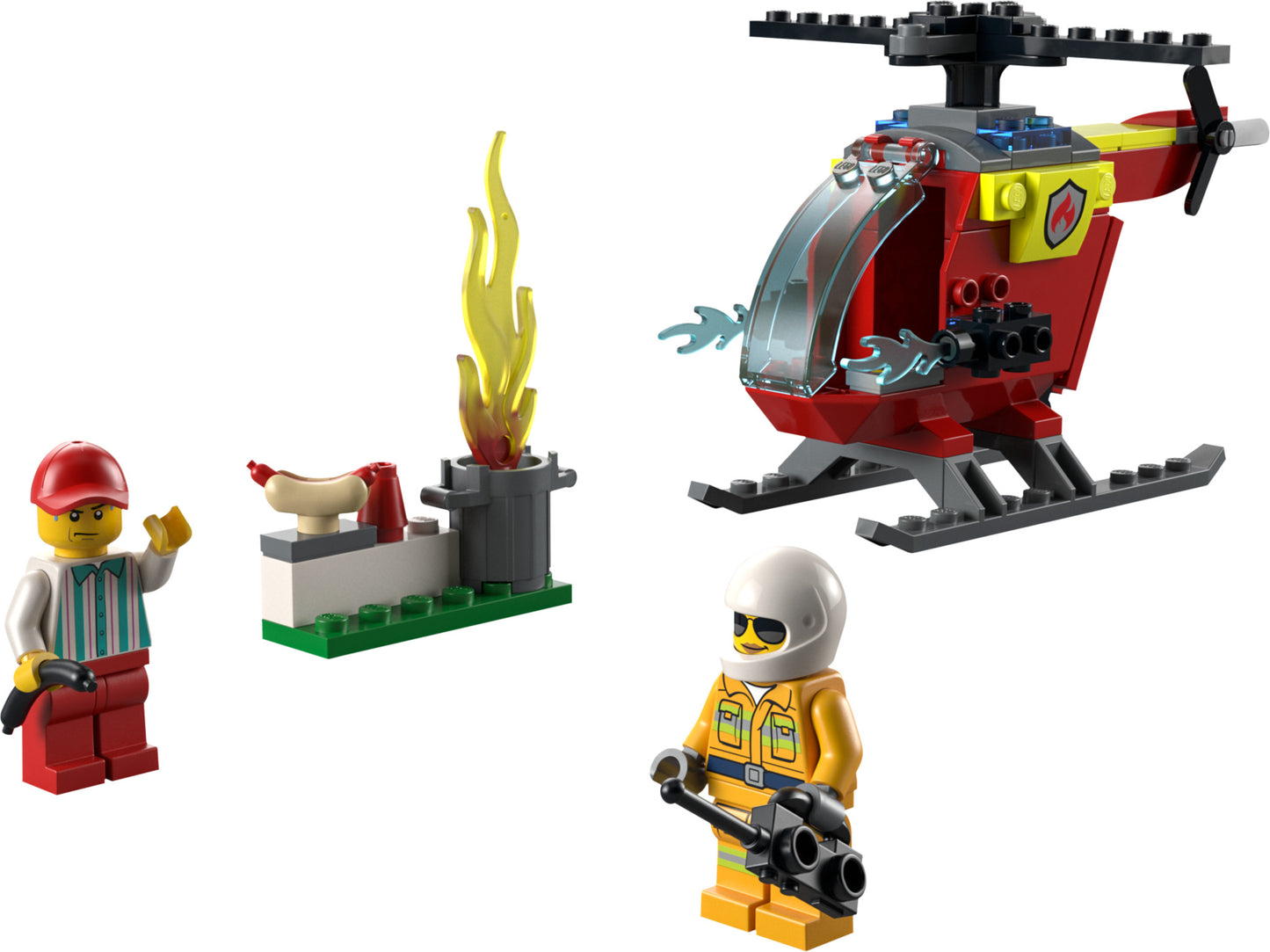 60318 LEGO City - Elicottero Antincendio