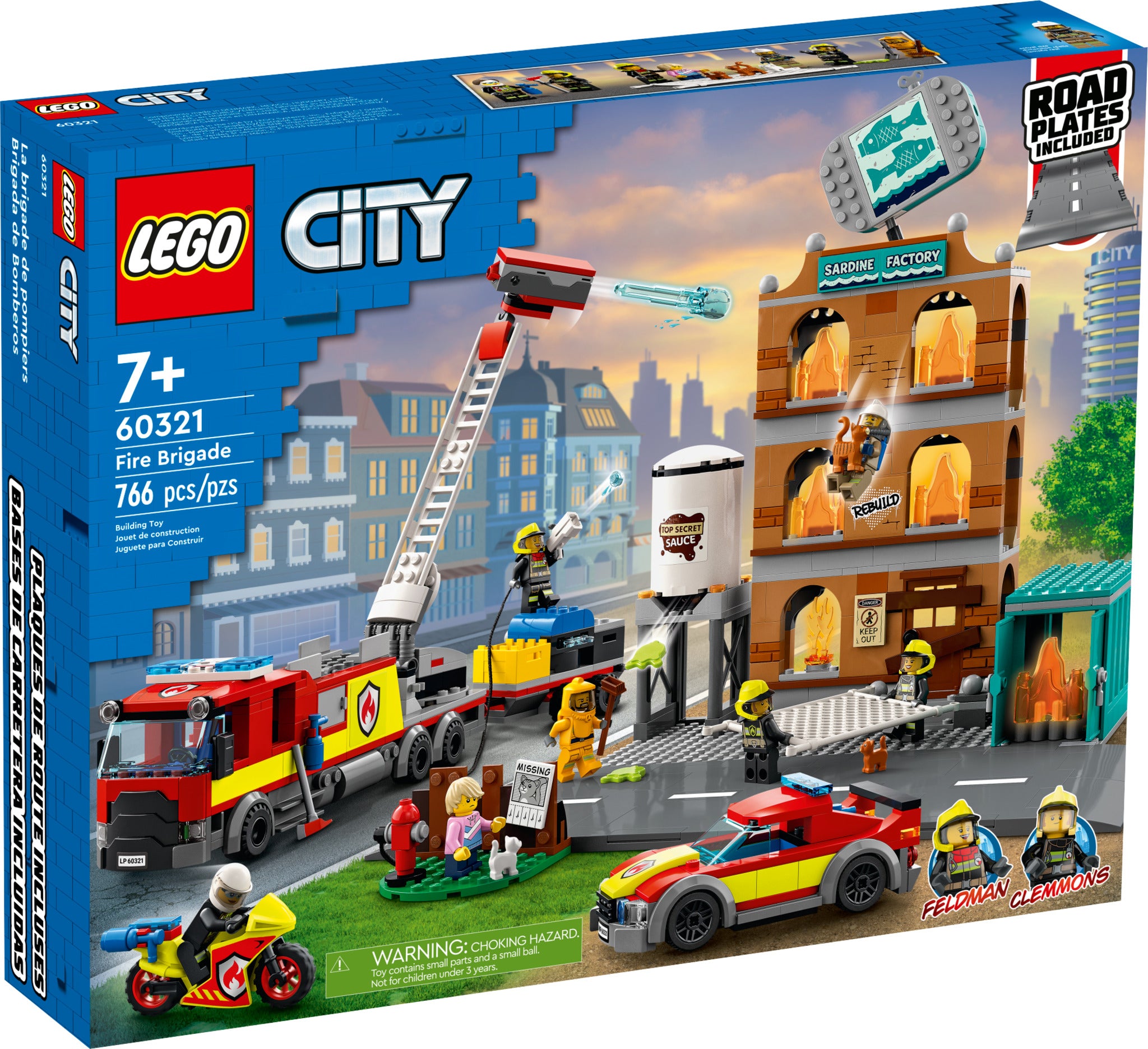 60414 LEGO City - Caserma dei pompieri e autopompa – sgorbatipiacenza