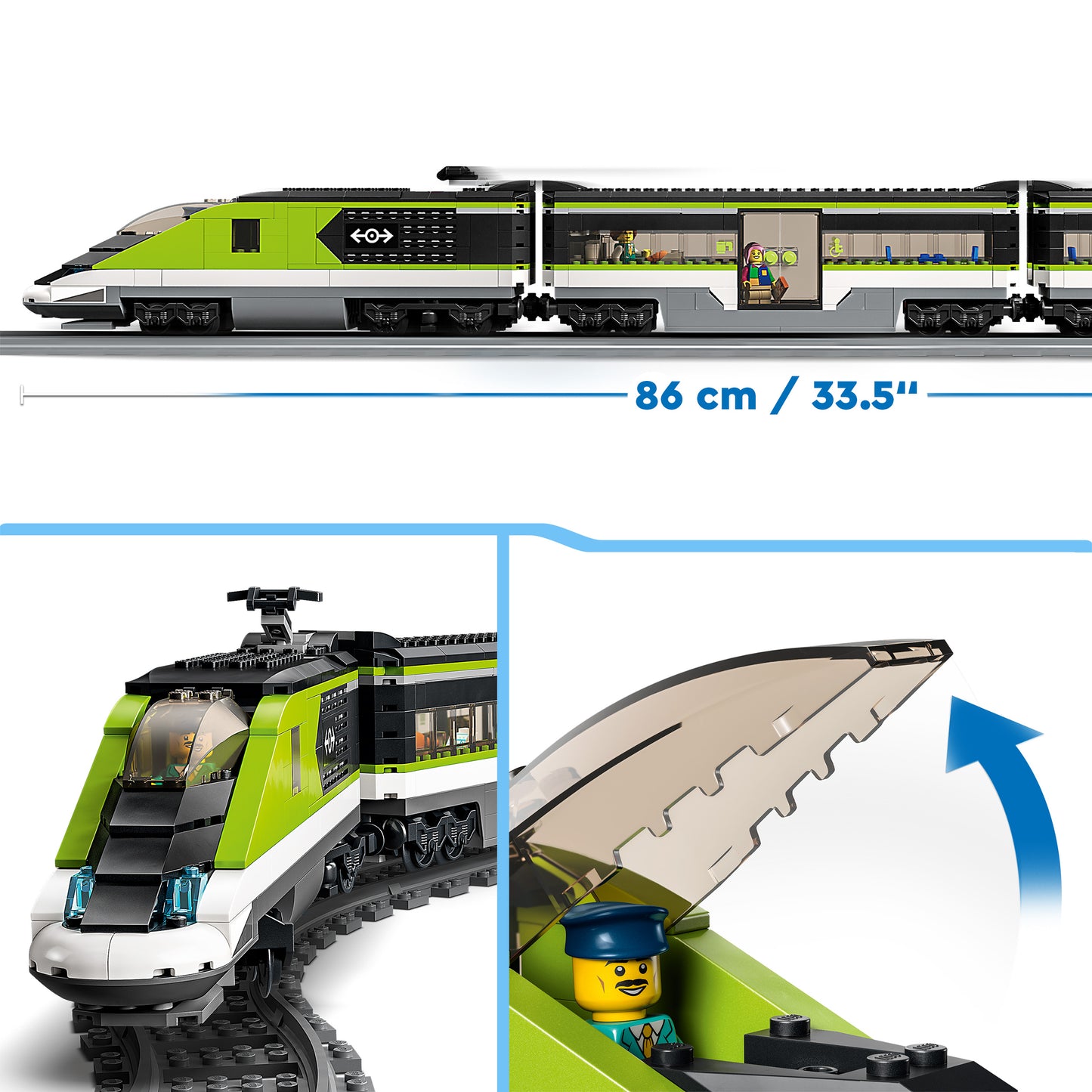 60337 LEGO City - Treno passeggeri espresso