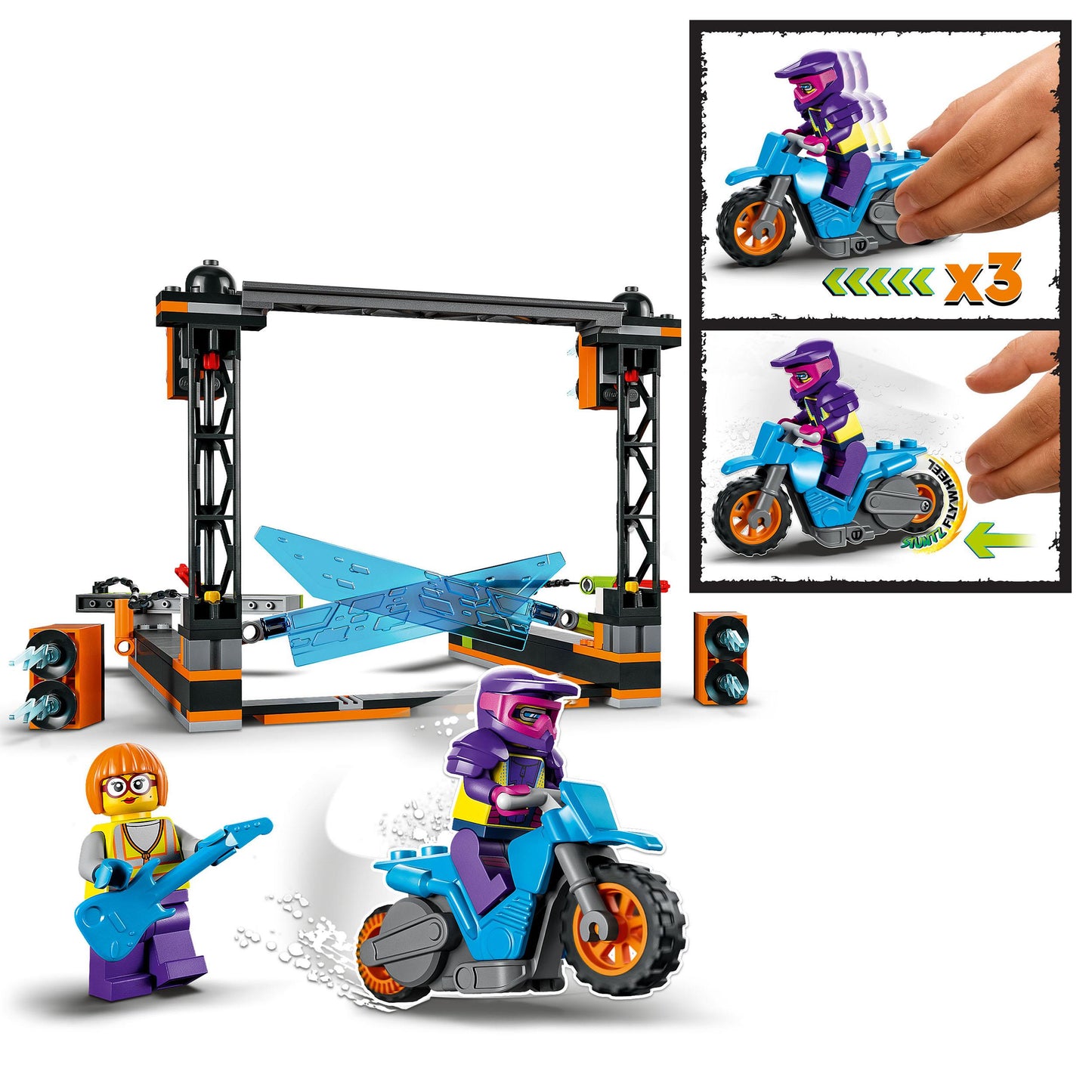 60340 LEGO City - Sfida acrobatica delle lame