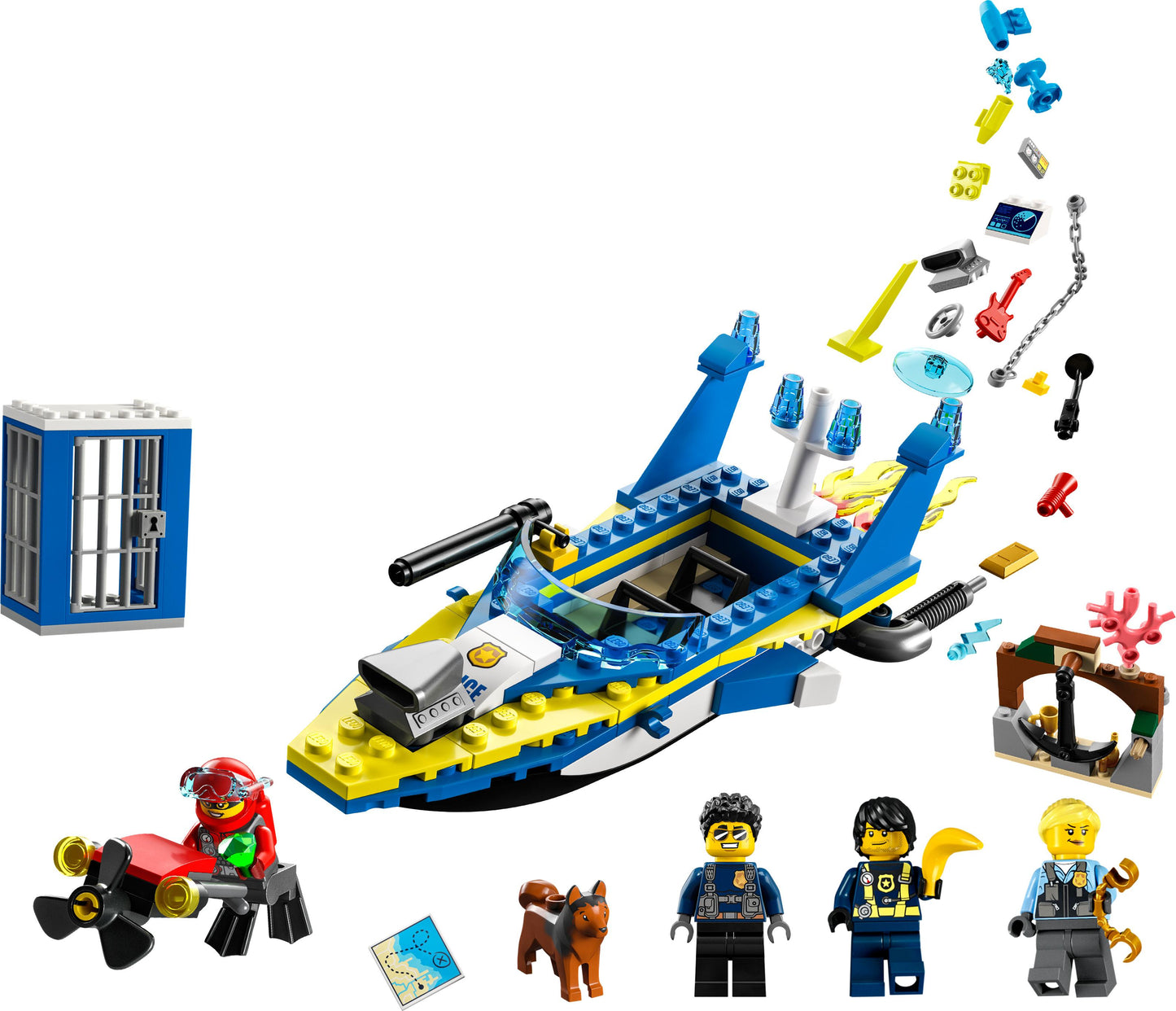 60355 LEGO City - Missioni investigative della polizia marittima