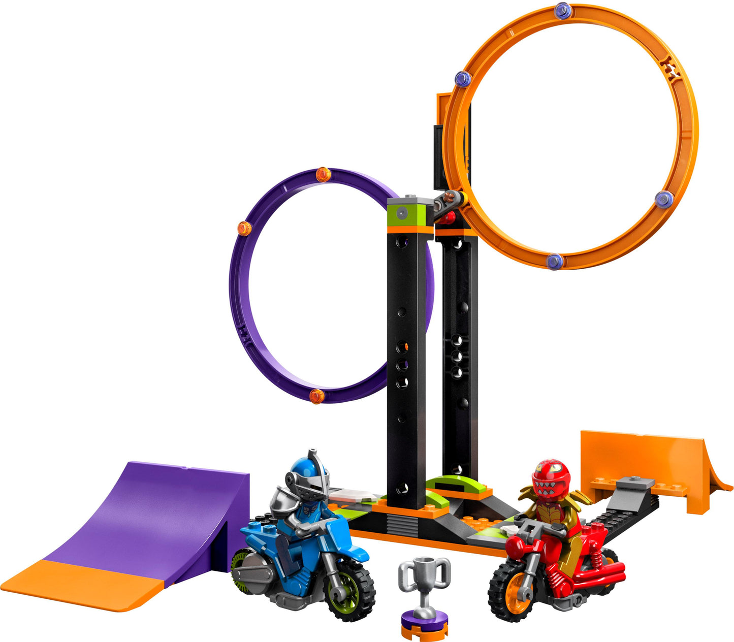 60360 LEGO City - Sfida acrobatica: anelli rotanti
