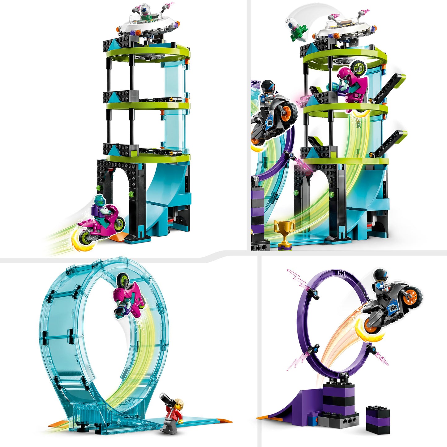 60361 LEGO City - Stunt Riders: sfida impossibile