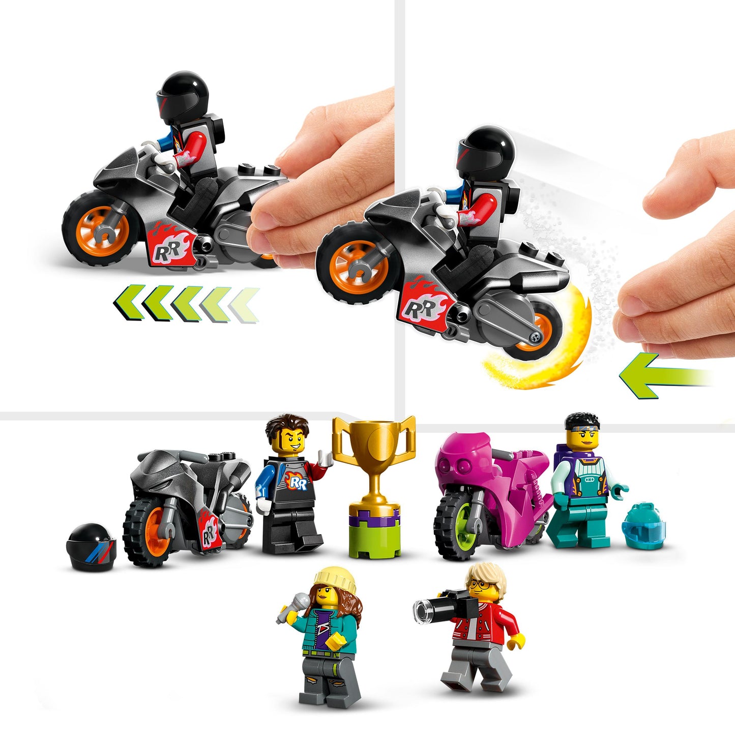 60361 LEGO City - Stunt Riders: sfida impossibile