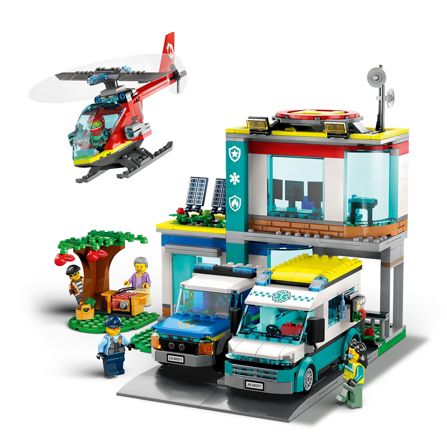 60371 LEGO City - Quartier generale veicoli d’emergenza