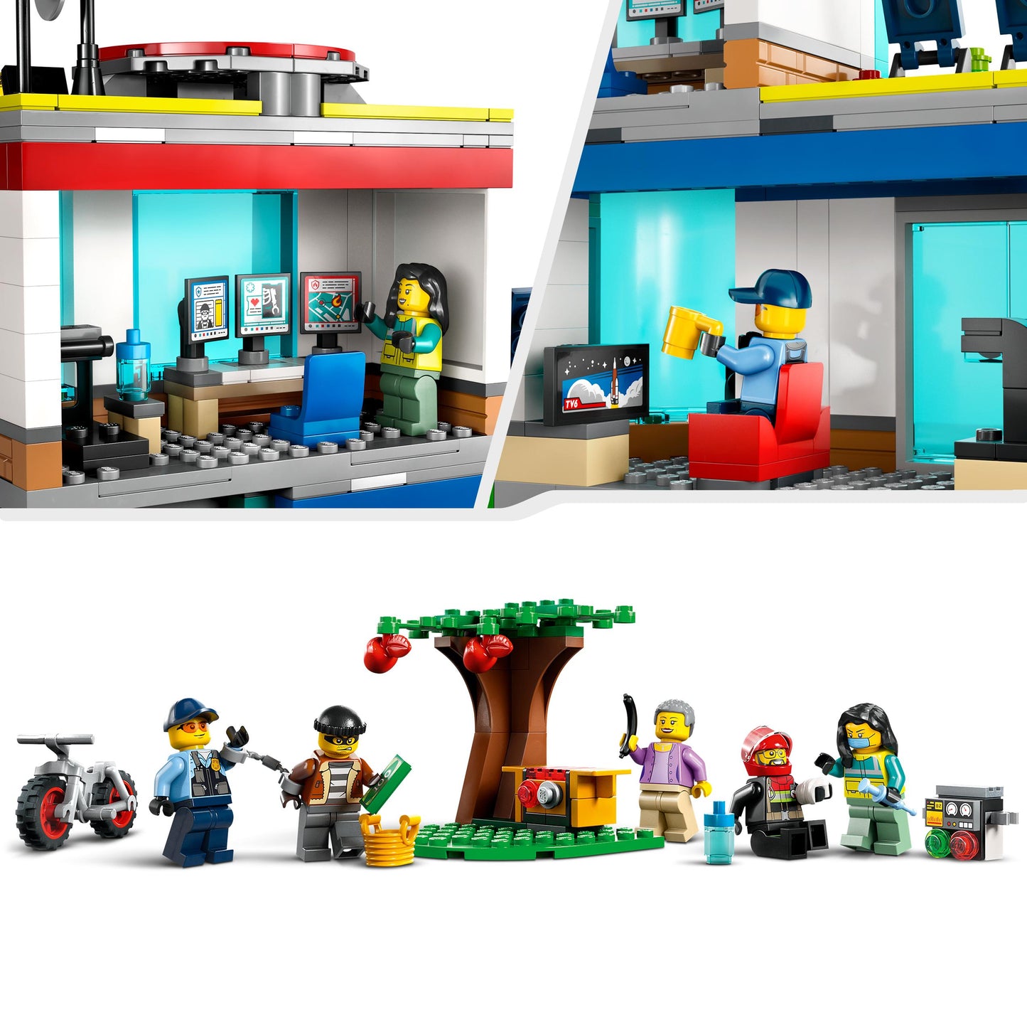 60371 LEGO City - Quartier generale veicoli d’emergenza