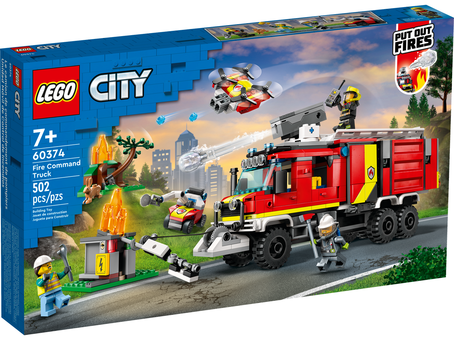 60374 LEGO City - Autopompa dei vigili del fuoco