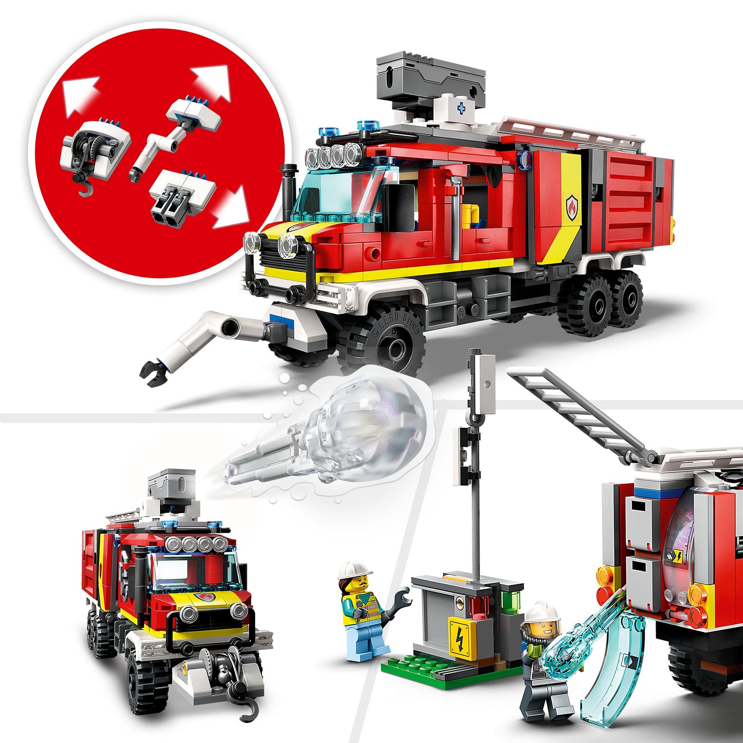 60374 LEGO City - Autopompa dei vigili del fuoco