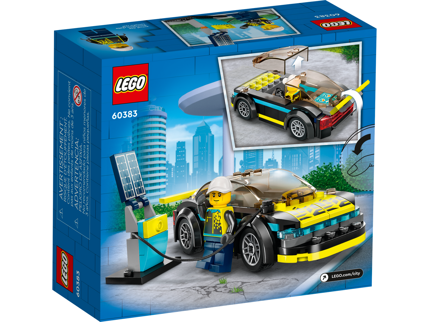 60383 LEGO City - Auto sportiva elettrica