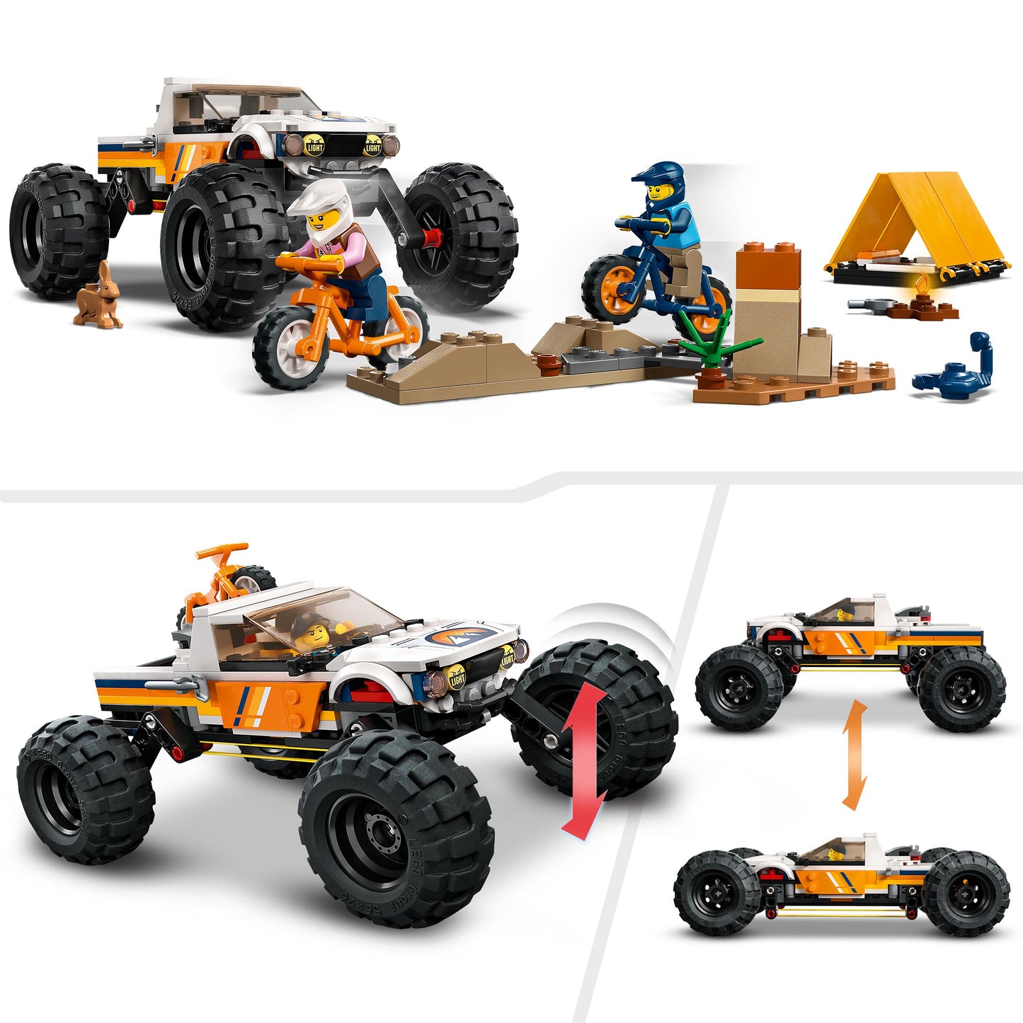 60387 LEGO City - Avventure sul fuoristrada 4x4