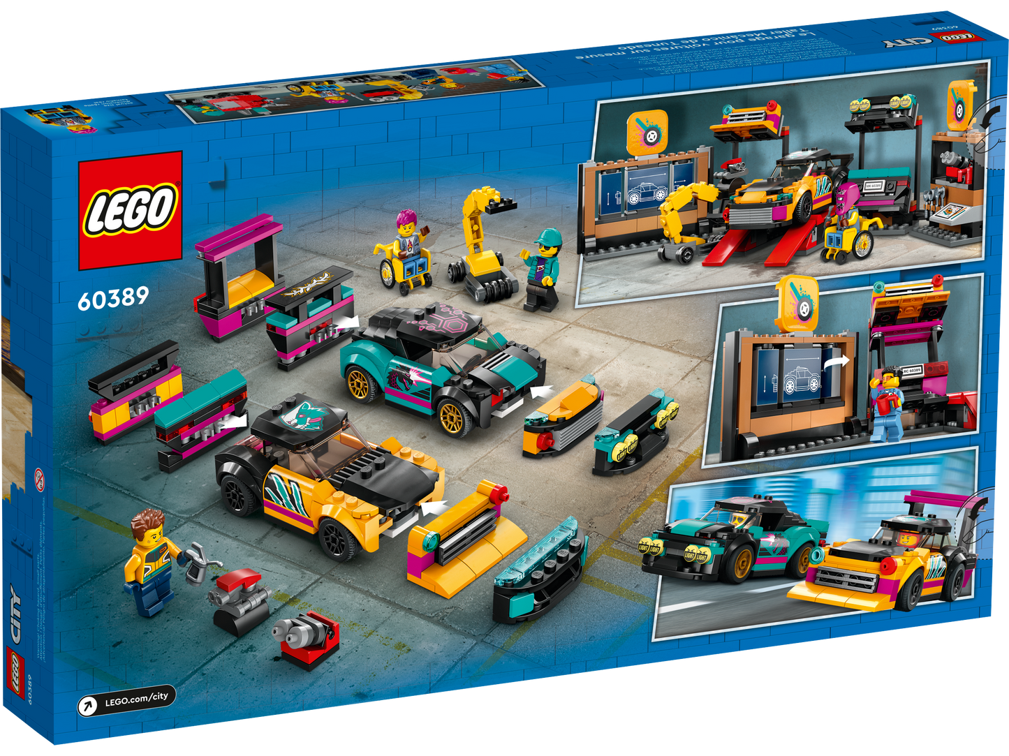 60389 LEGO City - Garage auto personalizzato