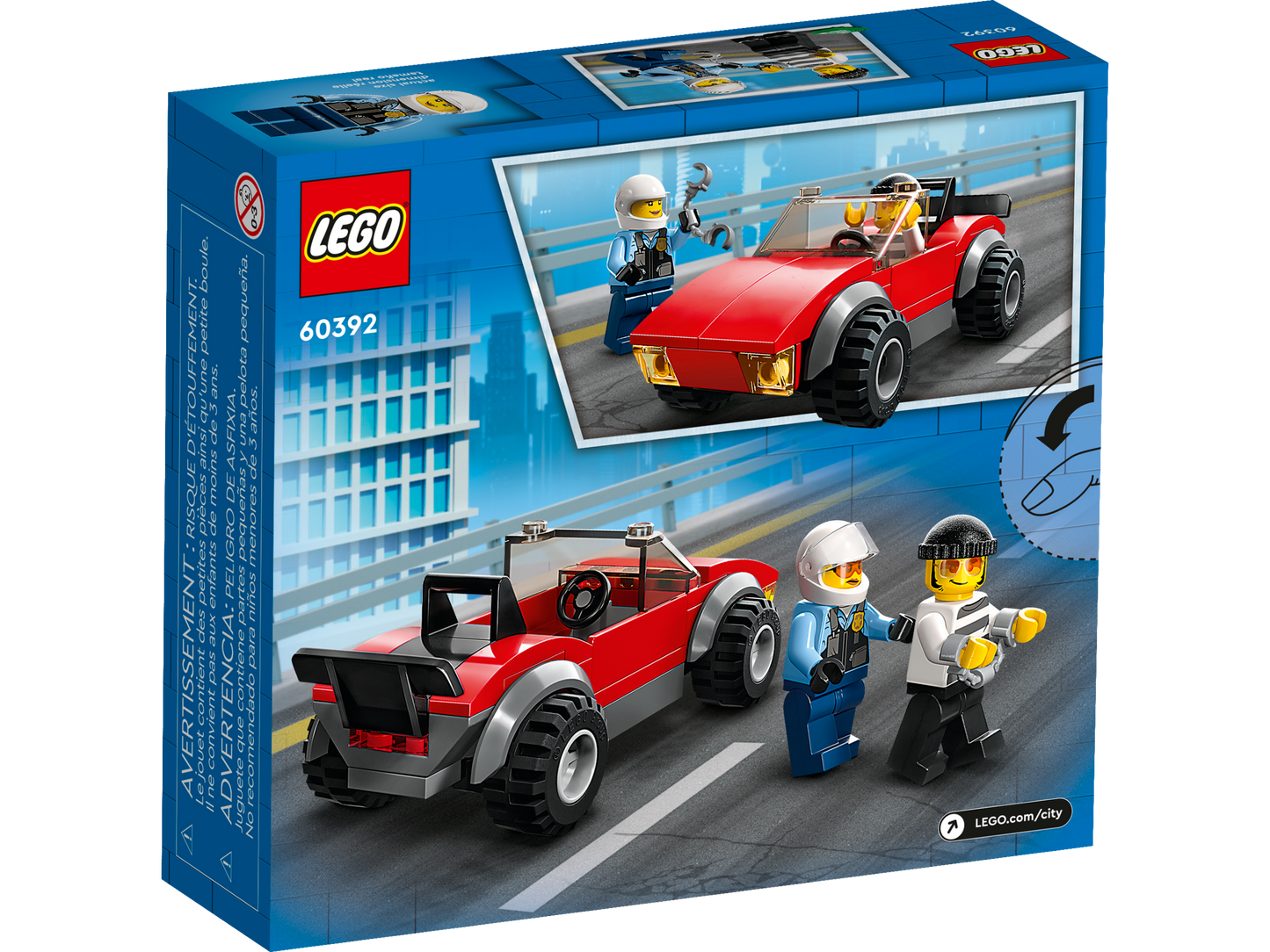 60392 LEGO City - Inseguimento sulla moto della polizia