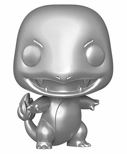 POKEMON 455 Funko Pop! - Charmander Silver Metallic