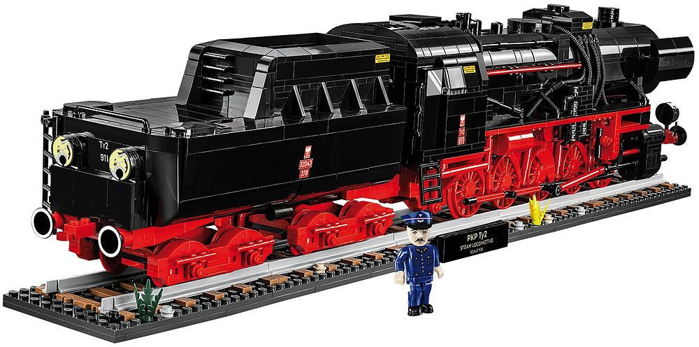 6280 COBI Historical Collection - Trains - DR BR 52 Steam Locomotive 2in1 - Executive Edition