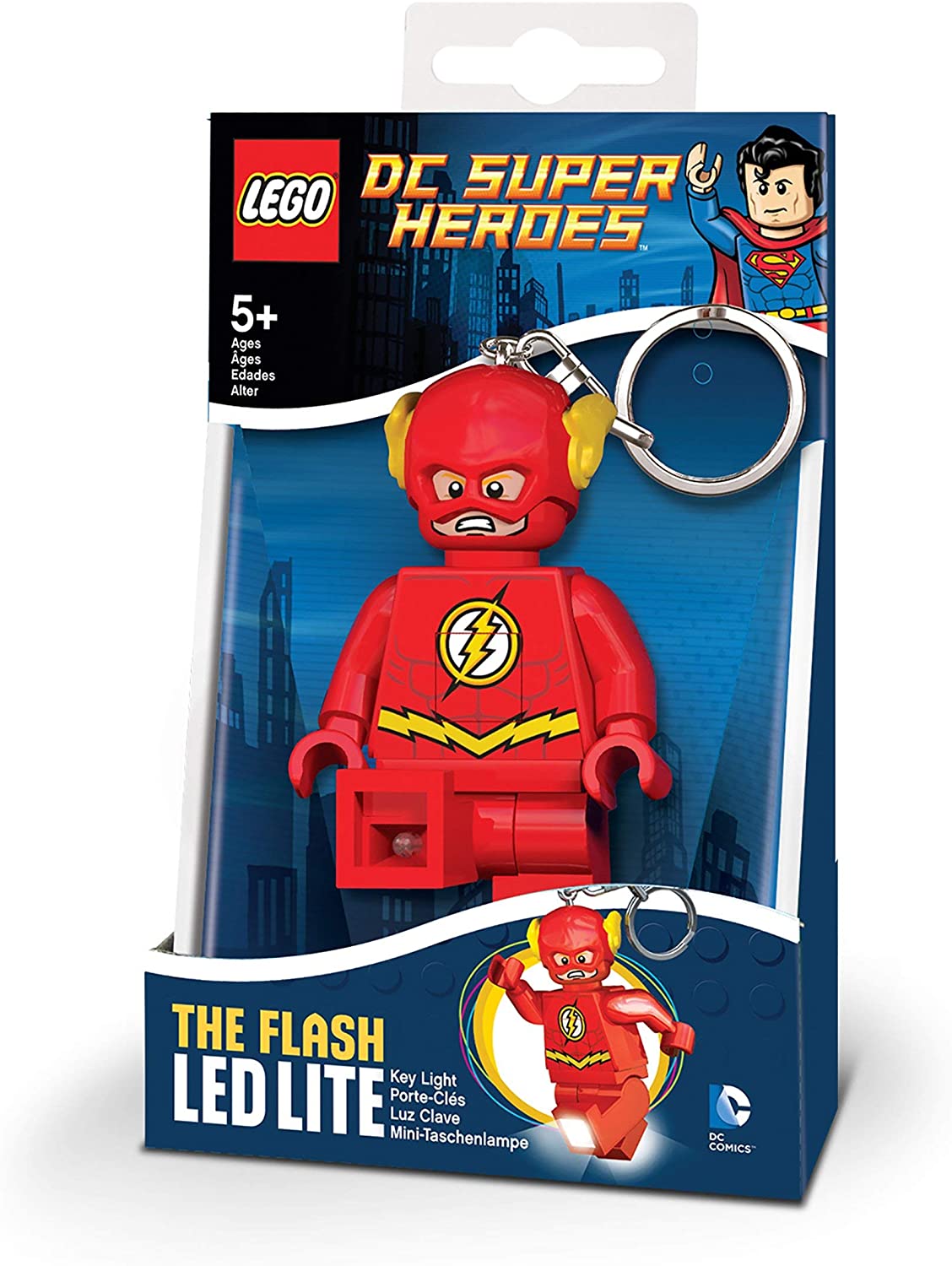65 LEGO Portachiavi Led - DC - Flash – sgorbatipiacenza
