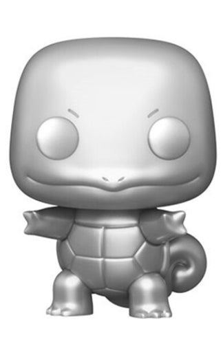POKEMON 504 Funko Pop! - Squirtle Silver Metallic