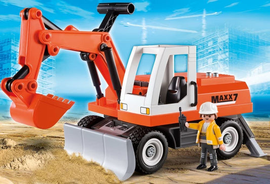 6860 PLAYMOBIL Escavatore Meccanico