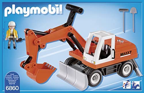6860 PLAYMOBIL Escavatore Meccanico