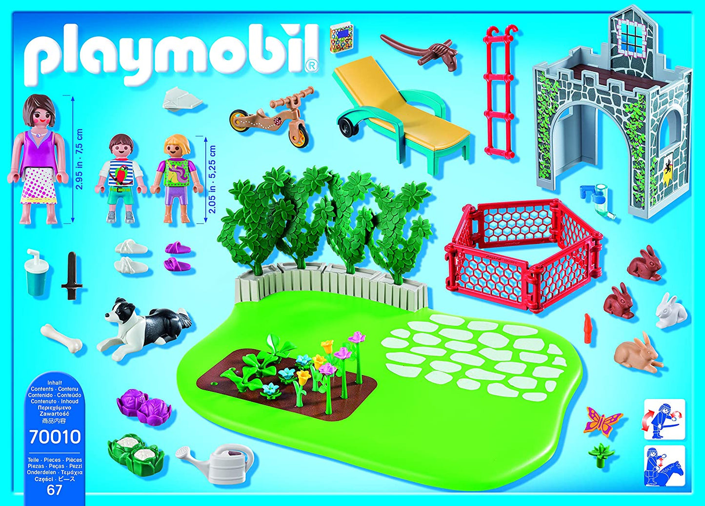 70010 PLAYMOBIL Pomeriggio in giardino