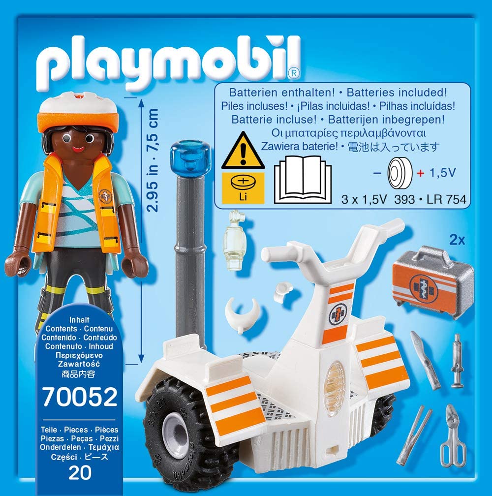 70052 PLAYMOBIL Balance Scooter Emergenze